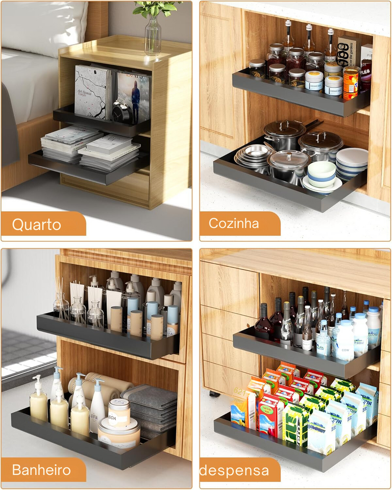 Deslize para a praticidade -Expanse slide™ Organizer